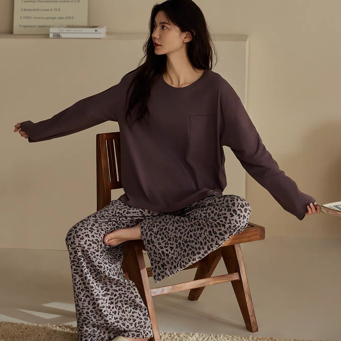 （900-950）品牌睡衣家居服男女款套装