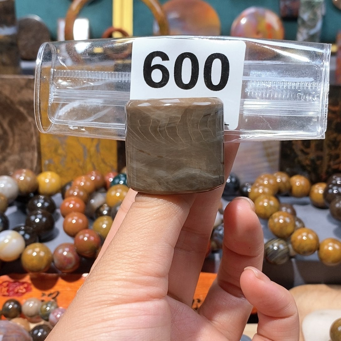 硅化玉天然北票硅化玉扳指未镶嵌天然北票硅化玉扳指