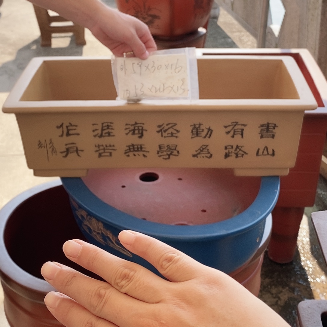 紫砂花盆紫砂花盆