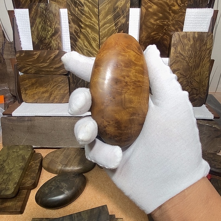 金丝楠木瘤疤手把