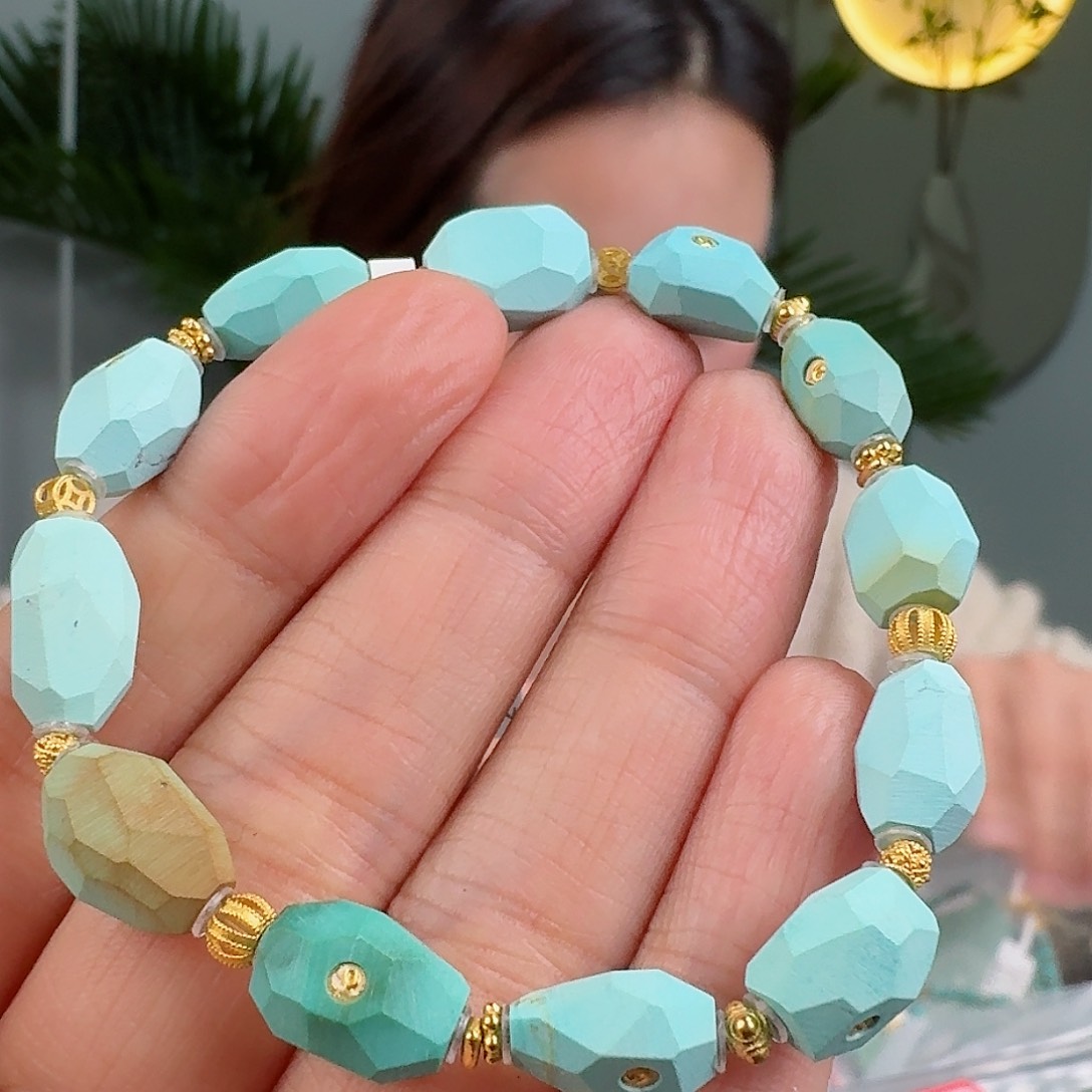 绿松石珠宝奇石未镶嵌