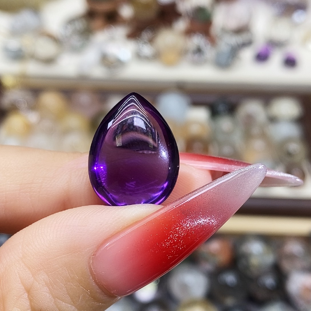 珠宝半成品水晶未镶嵌