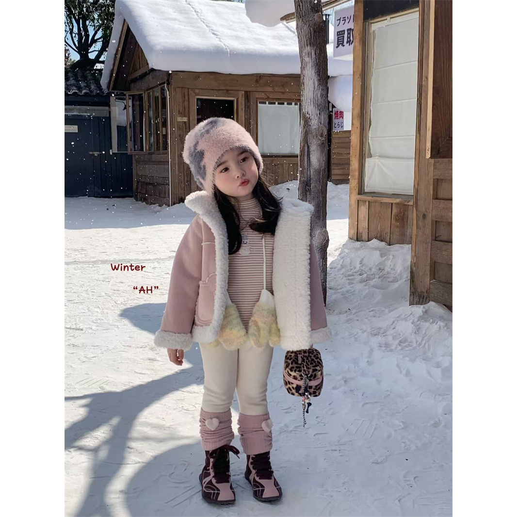 AH·25冬~雪人加绒打底衫A98101（童装汉服）