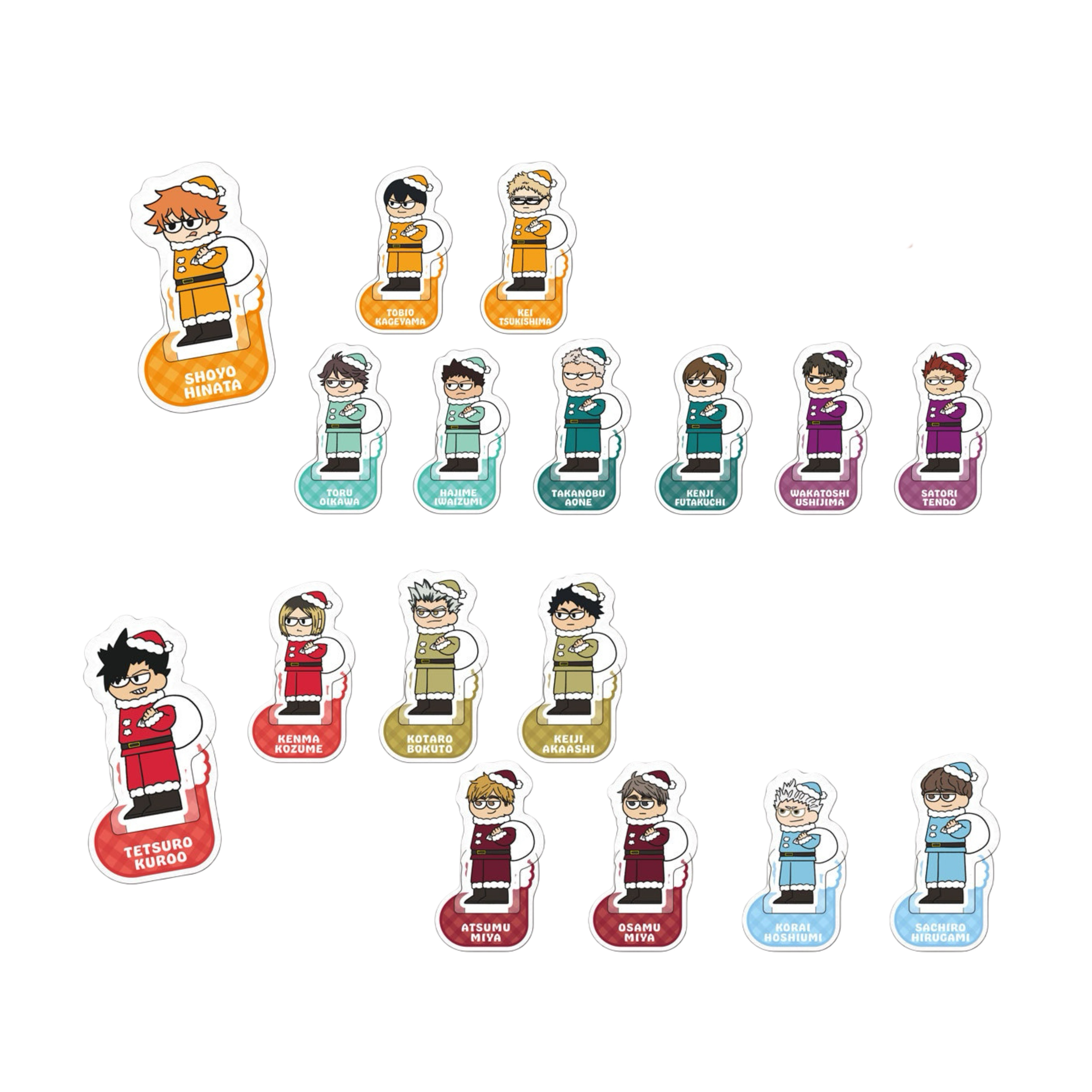 【日谷】排球少年 傻系列 圣诞限定亚克力小立牌系列（默认代拆)