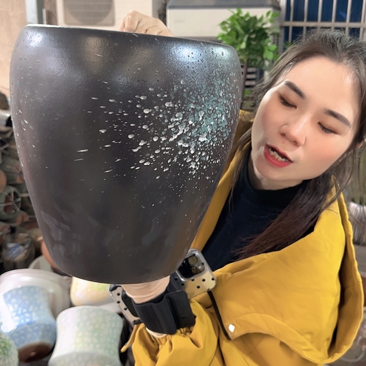 正品口25高30花盆……