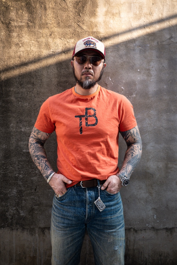 TRAD BAND VINTAGE TEE蛇年限量双色美式复古男士