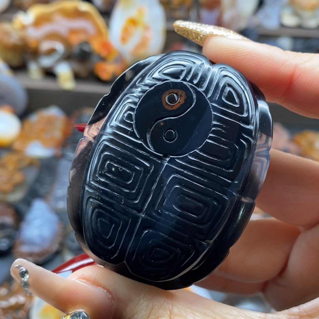 玛瑙/玉髓吊坠(不含链)未镶嵌