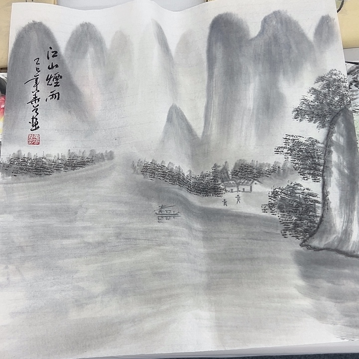 国画国画作品请欣赏国画作品