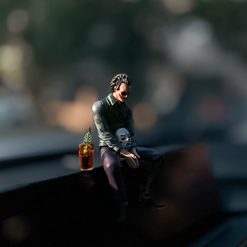 [哥谭~希斯莱杰]男人帅气车内饰品摆件高级感中控摆件2025新款