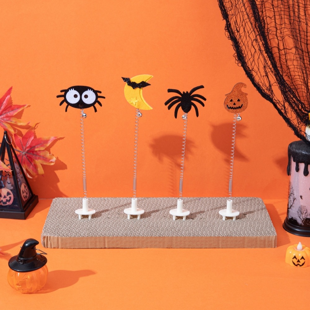 猫玩具创新铃铛猫抓板摇摇乐逗猫棒新款逗猫棒