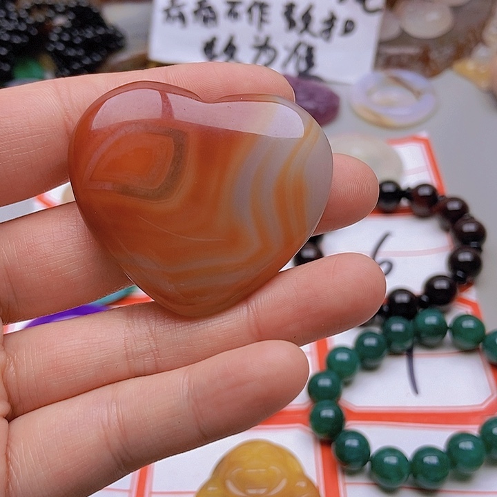 【闪购商品】未镶嵌玛瑙/玉髓珠宝半成品扎***旗