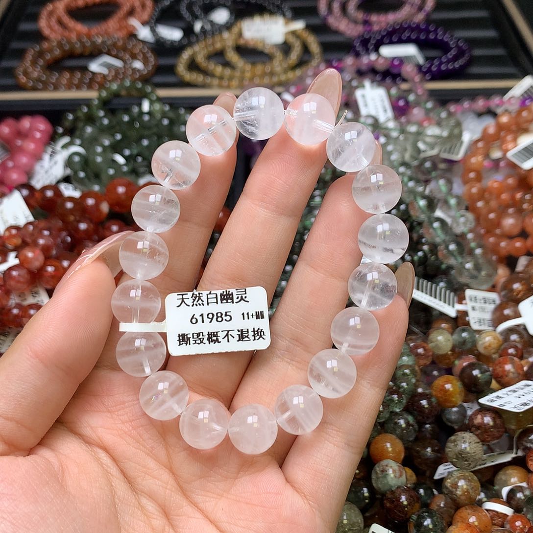 水晶手链未镶嵌，