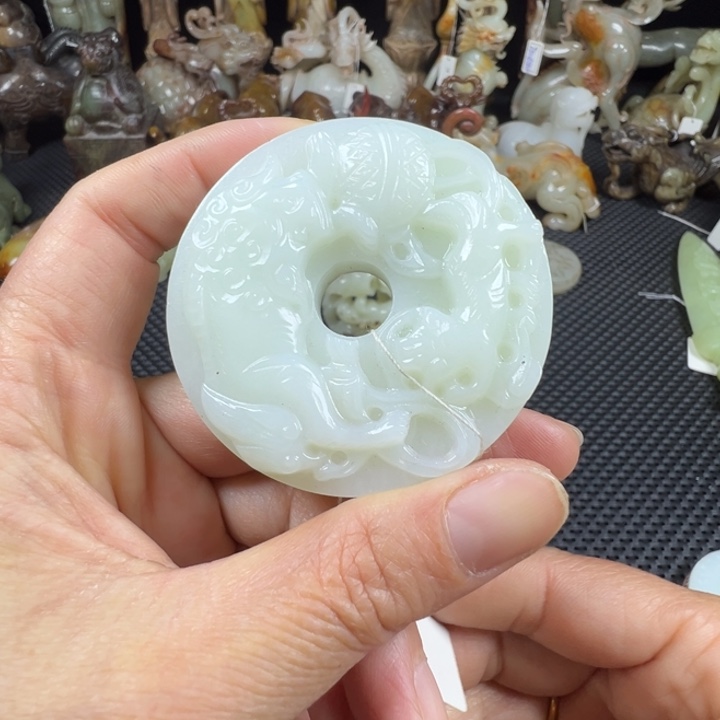 和田玉挂件未镶嵌