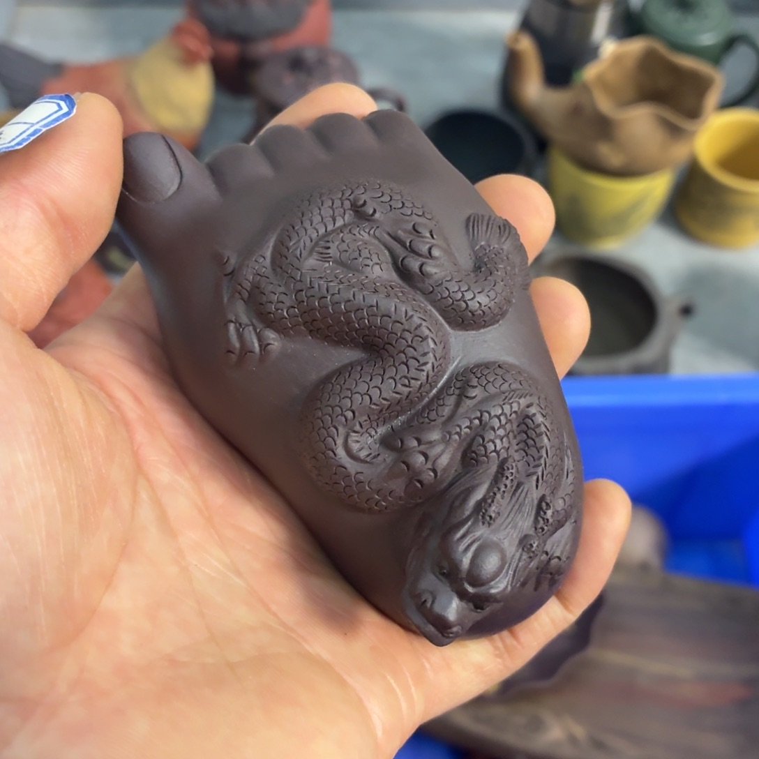 紫砂茶杯瑕疵不退不换介意勿拍