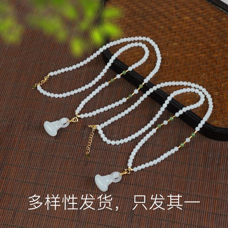 【香掌柜】白玉悟道项链【多样性发货，发一件】