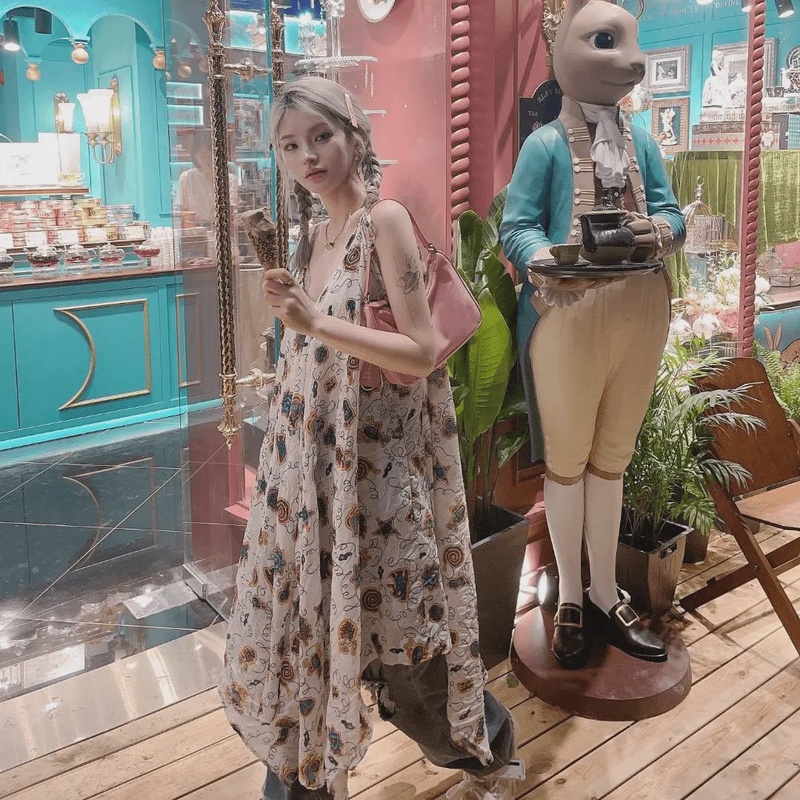 舟舟【夏天的风】连衣裙