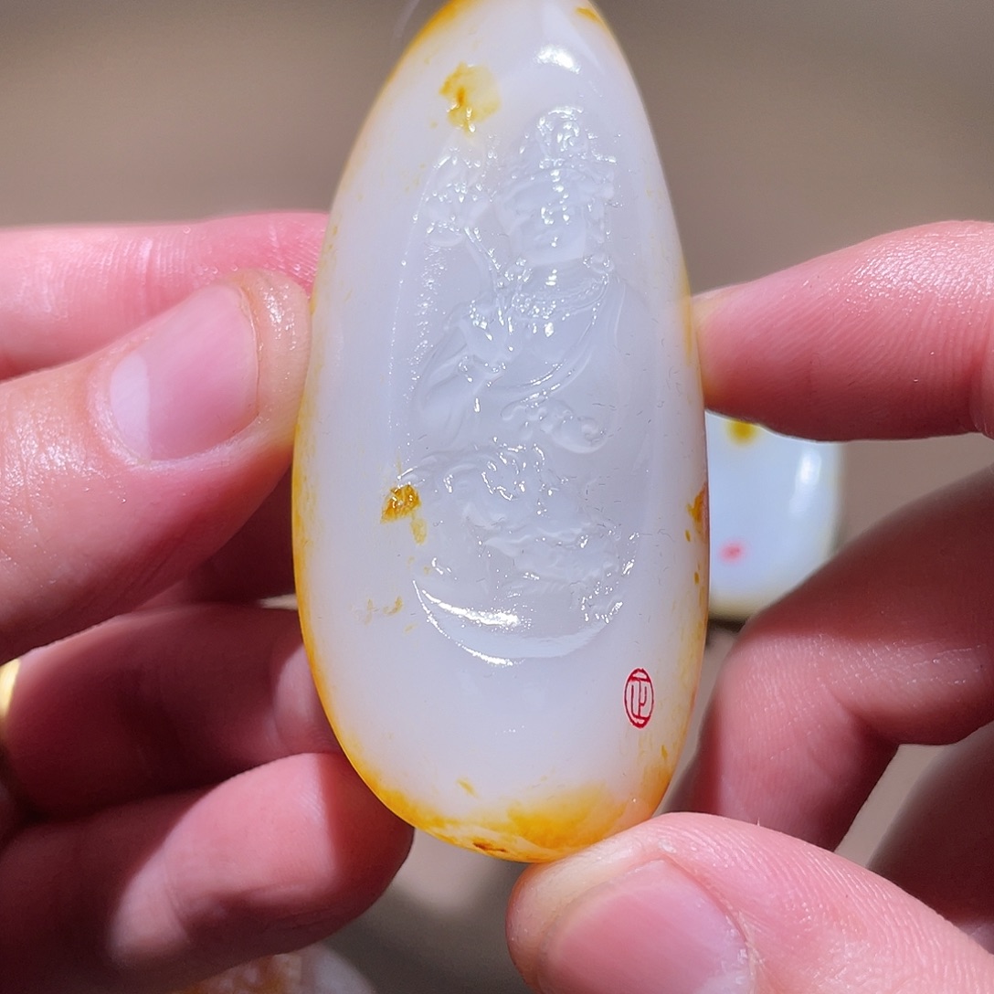 和田玉颈饰未镶嵌Z6