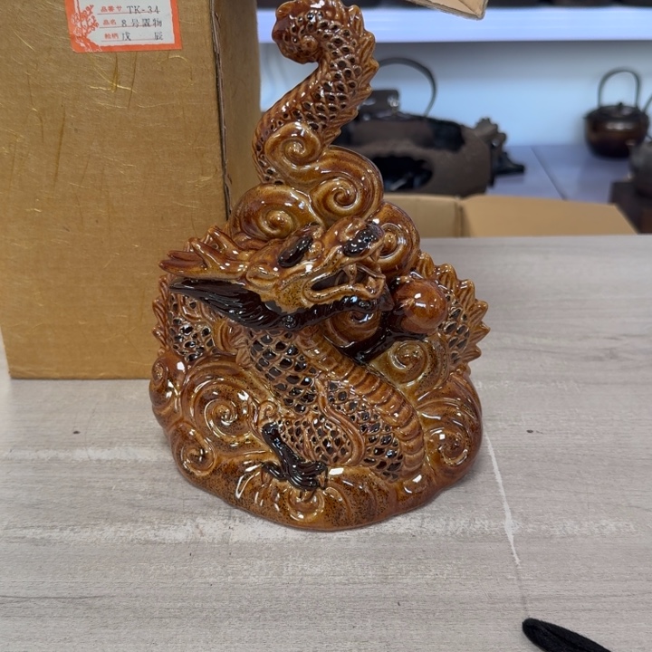 瓷片茶道具工艺品