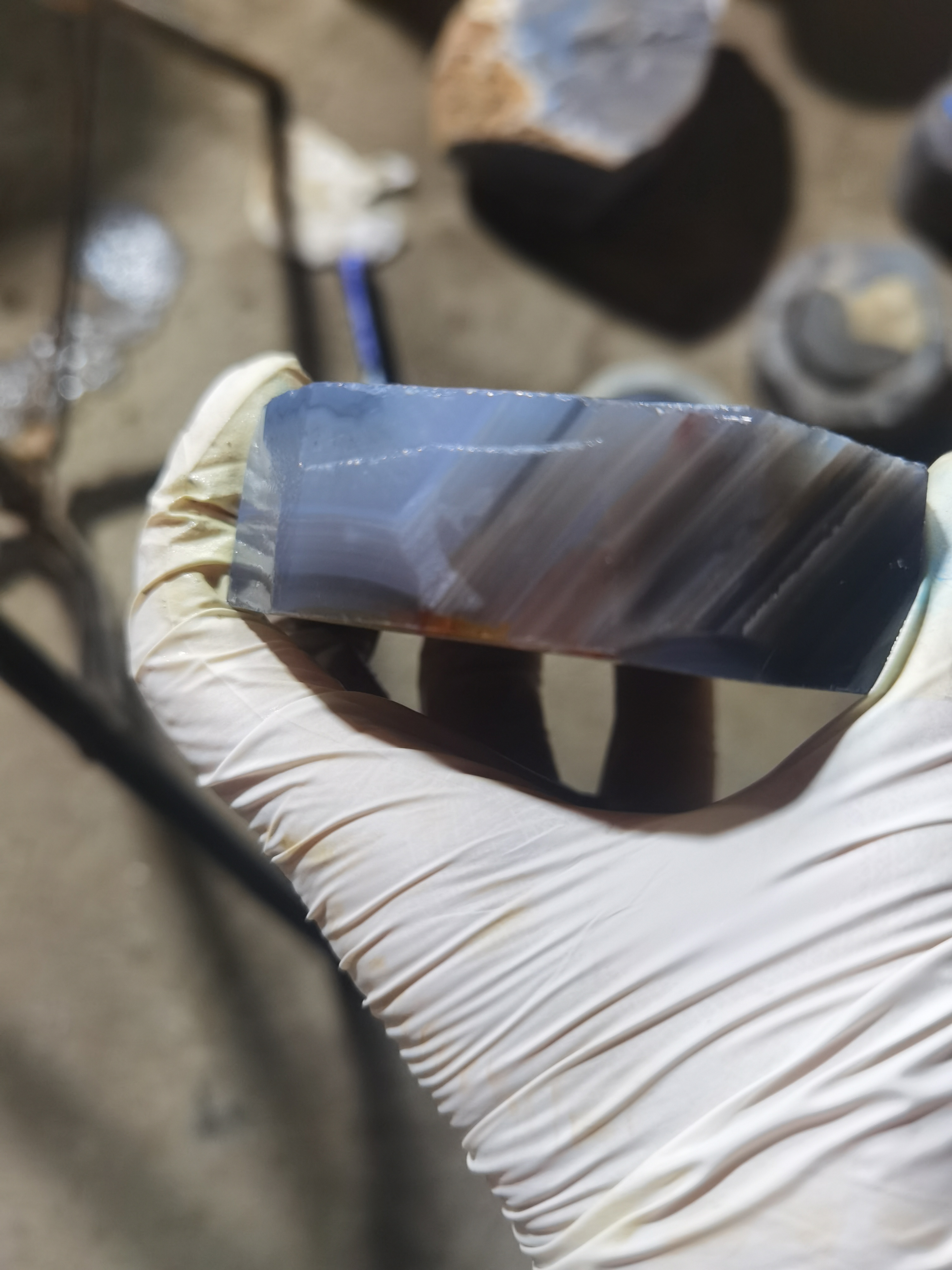 定制天然玛瑙手镯巴西玛瑙