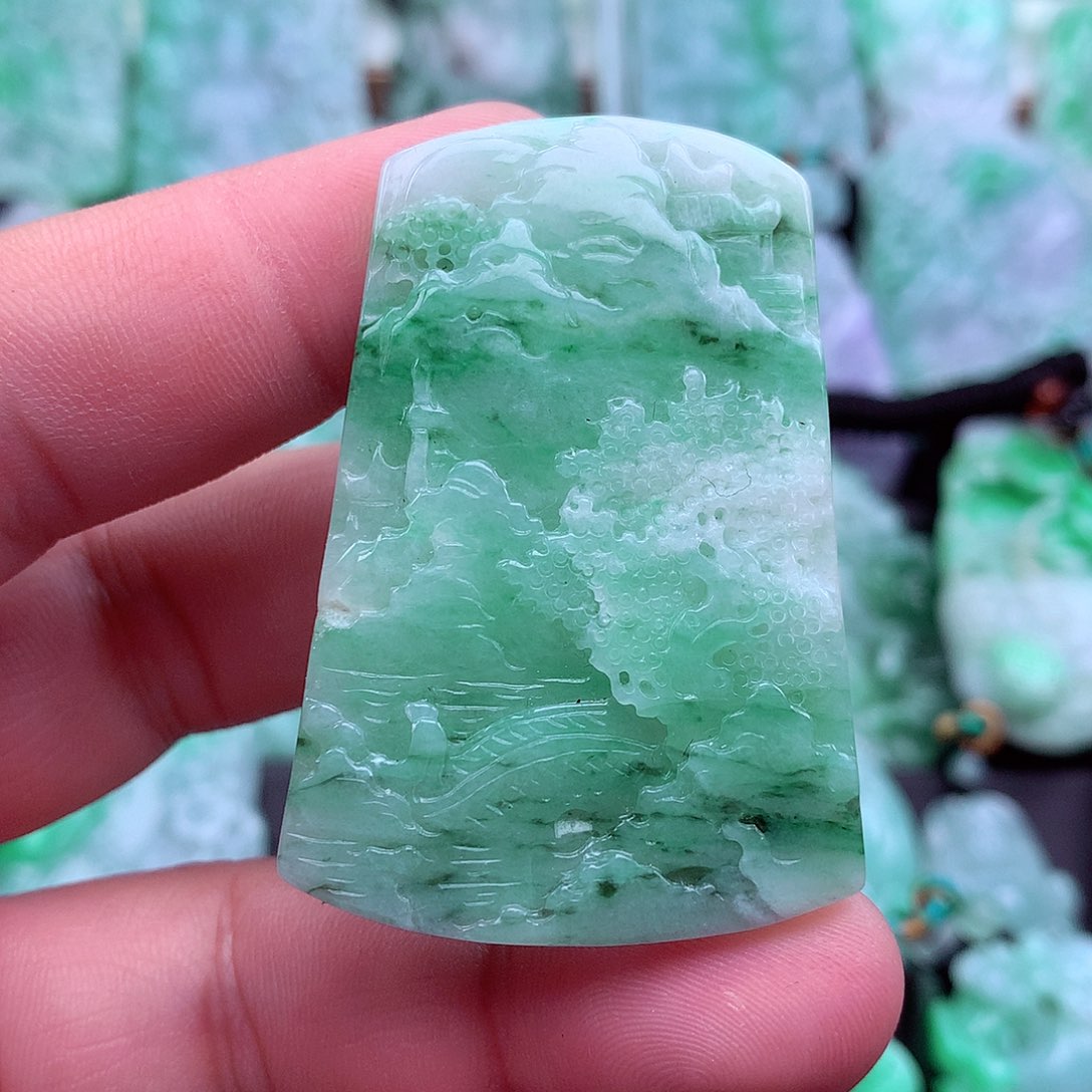 翡翠吊坠(不含链)未镶嵌