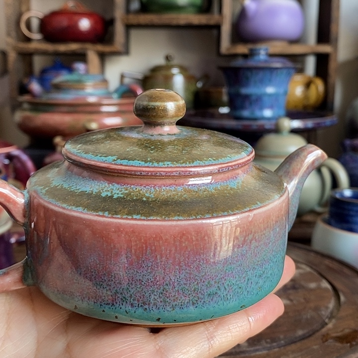 锦***婆中国神后钧瓷茶具