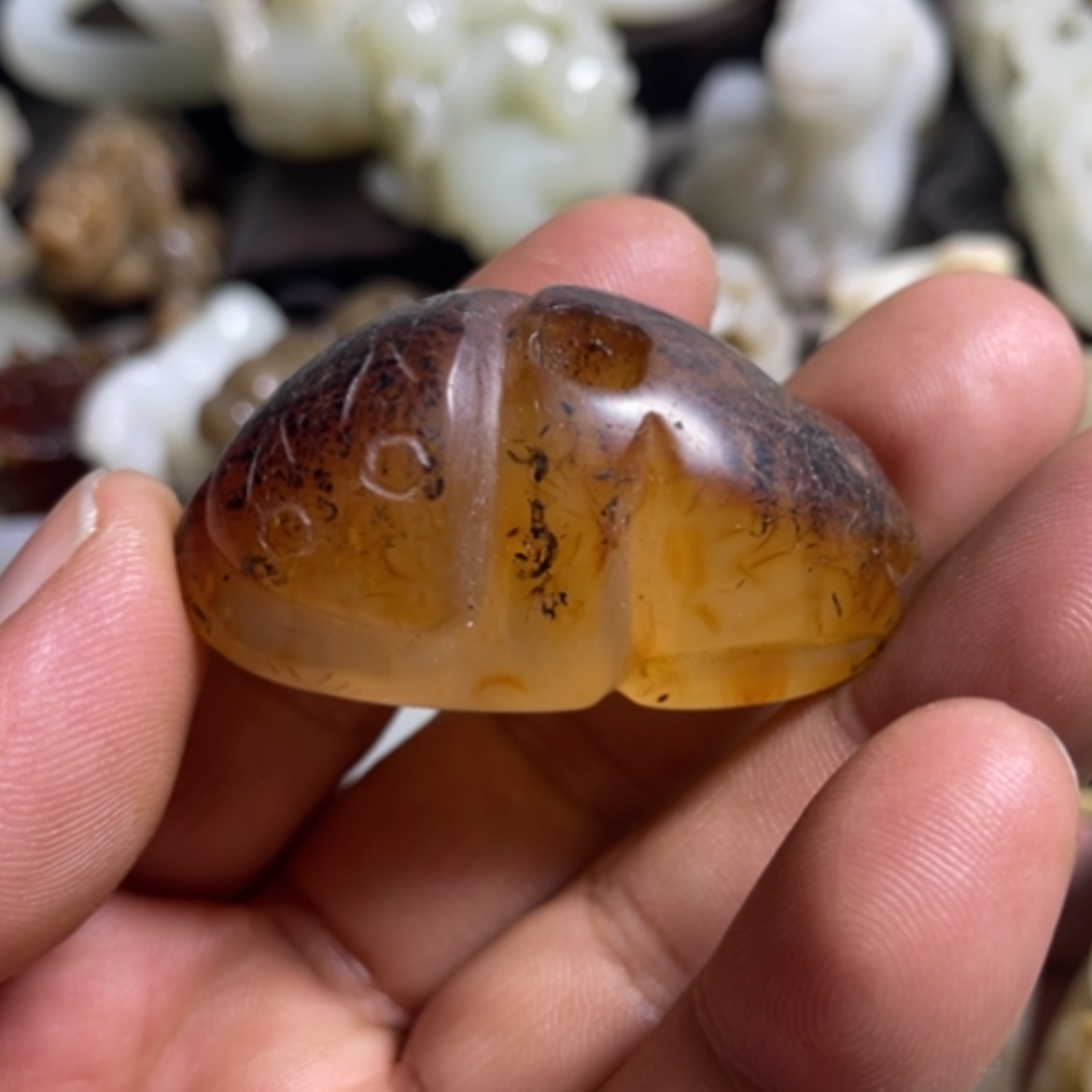 【闪购商品】和田玉吊坠(不含链)未镶嵌立**风