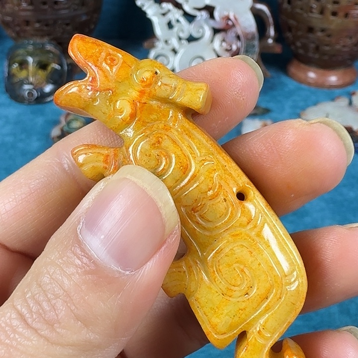 和田玉（糖玉）未镶嵌挂件