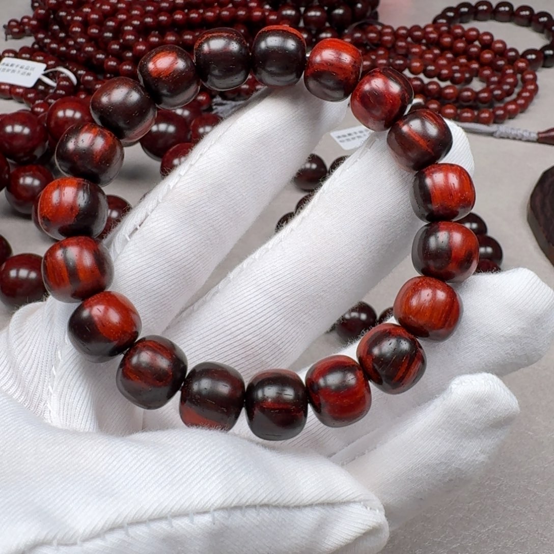 盖***虎手串/手链小叶紫檀11/1