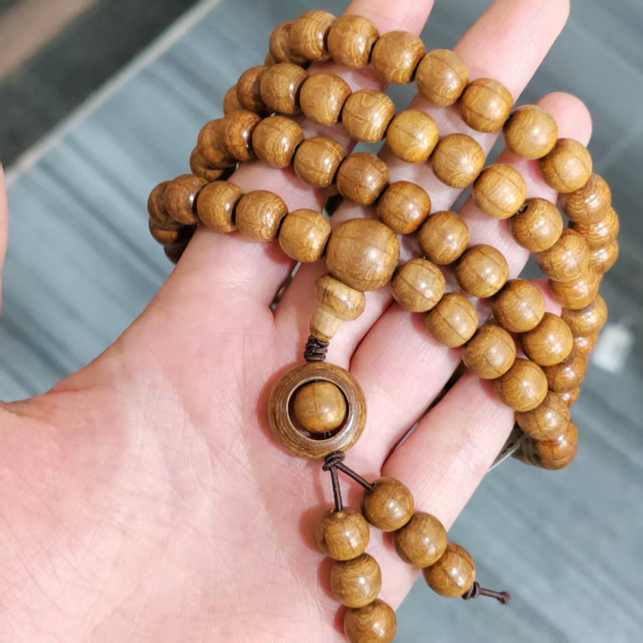 A1 六道木手串108男女款卡10 273 （配A1礼盒）