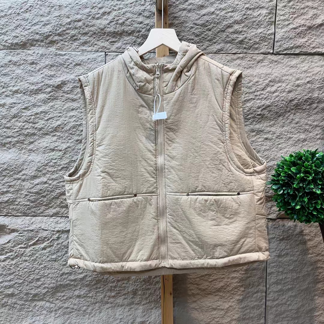 5750新款秋冬休闲百搭气质减龄棉服连帽马甲