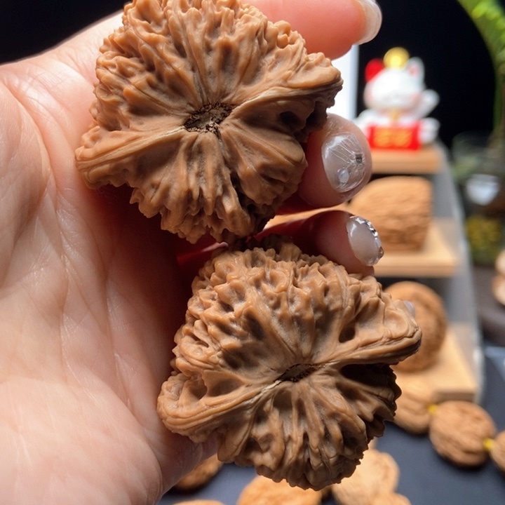 核桃手串/手链涿****业19号三角炮货头全品老核