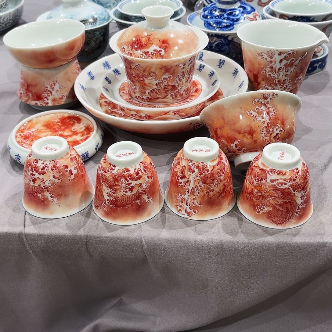 瓷片景德镇瓷器展和