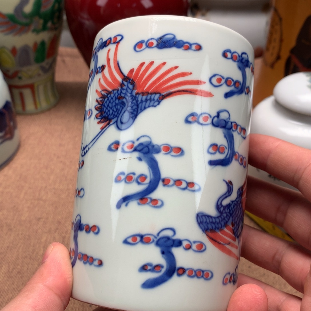 摆件景德镇陶瓷花瓶