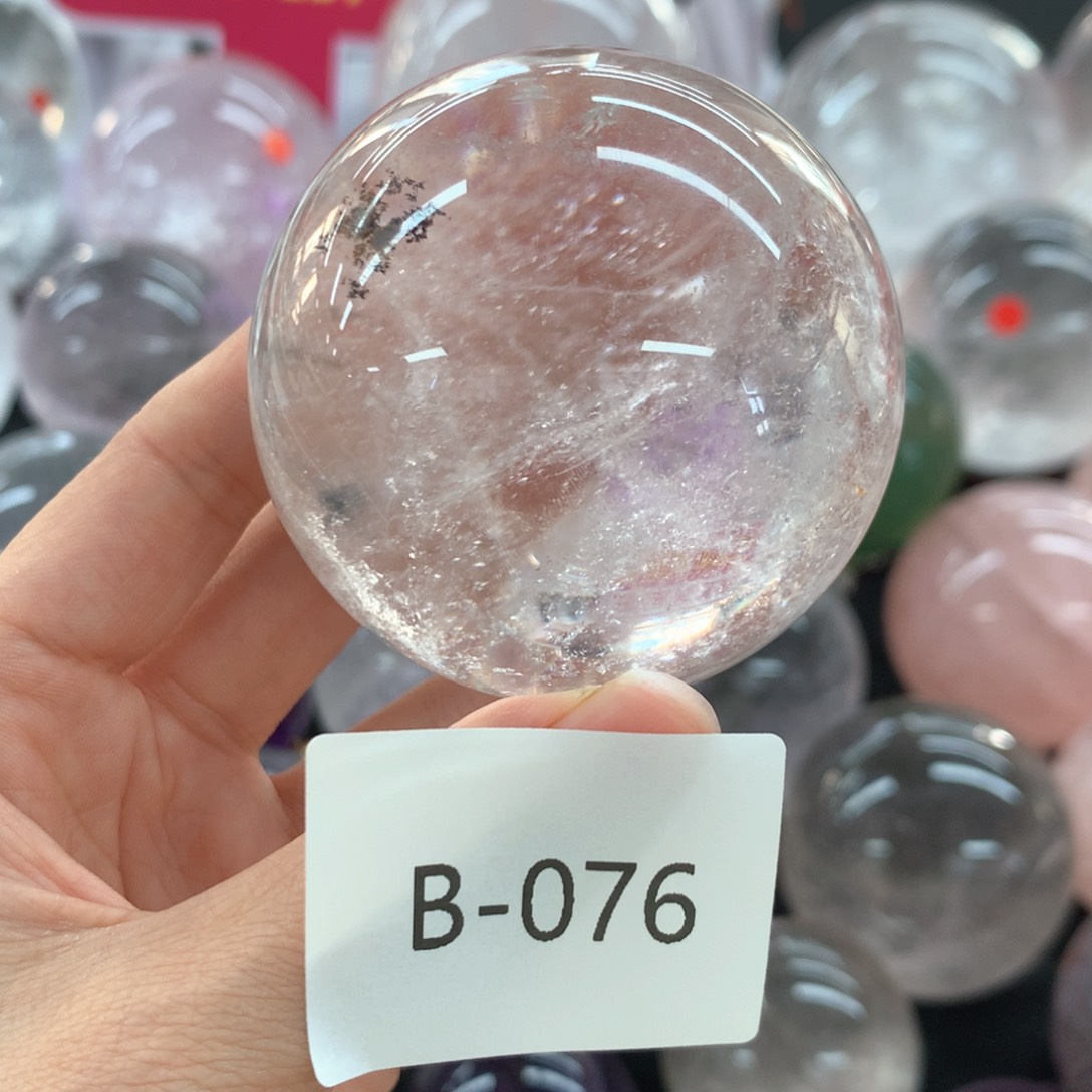 水晶摆件未镶嵌B076尺寸5.6