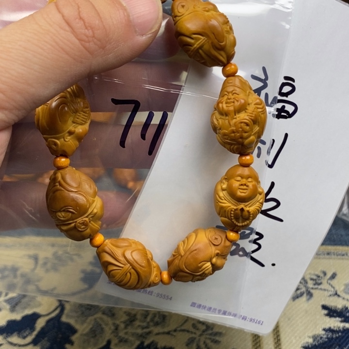 橄榄核手串/手链橄榄核雕工艺手串