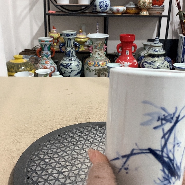 摆件陶博古架陶瓷摆件