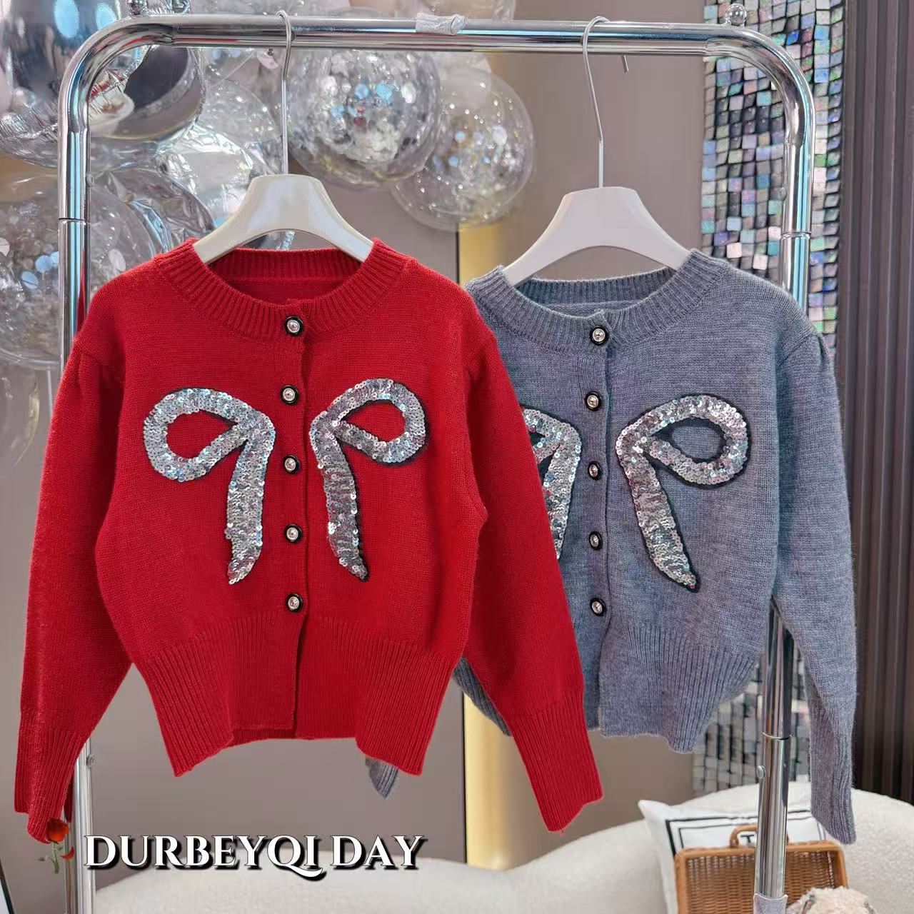 女童2026冬季韩版新款套头针织纯色开衫加厚圆领毛衣Y013