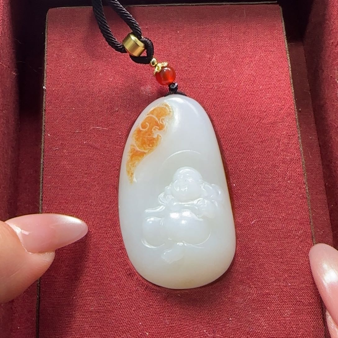 和田玉挂件未镶嵌