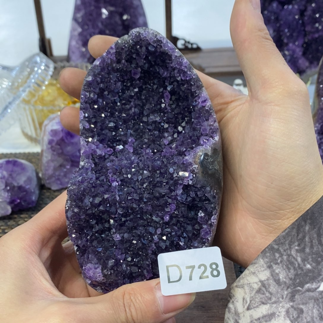 紫晶摆件摆件未镶嵌