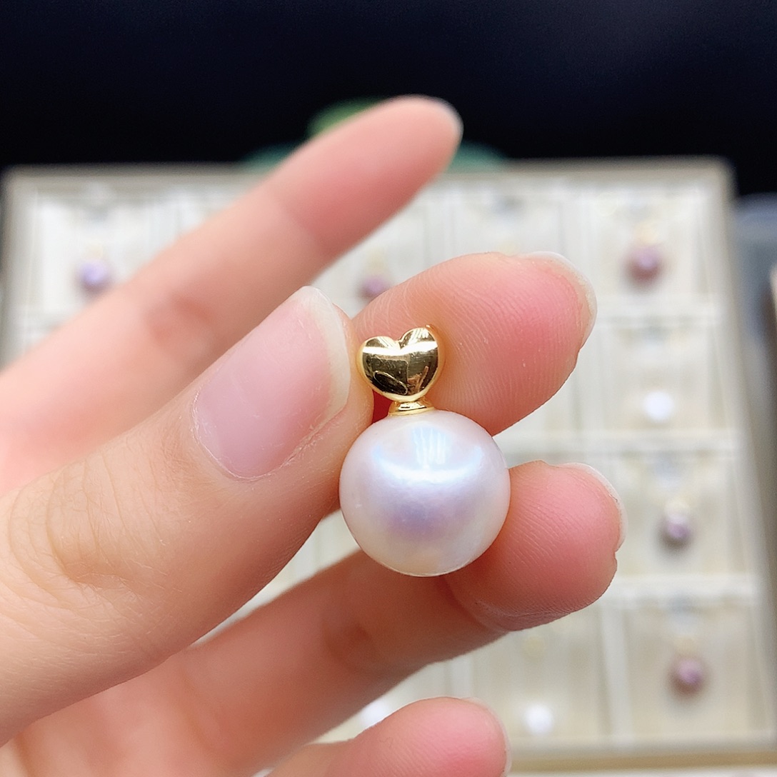 淡水珍珠颈饰合金
