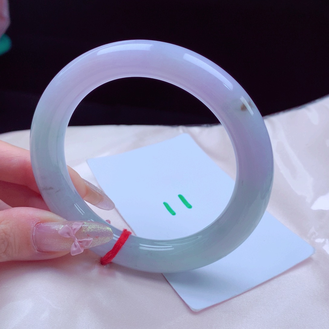 未镶嵌手镯翡翠天然缅甸翡翠A货手镯 11号