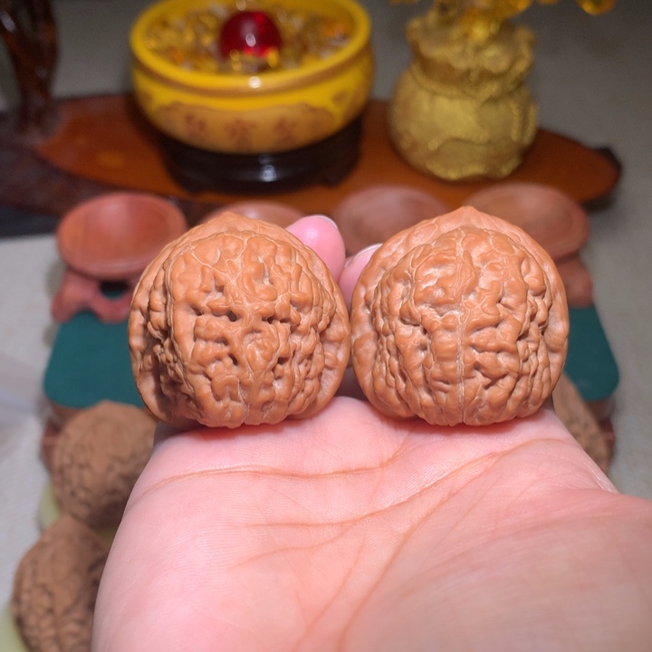 文玩核桃把件金字塔