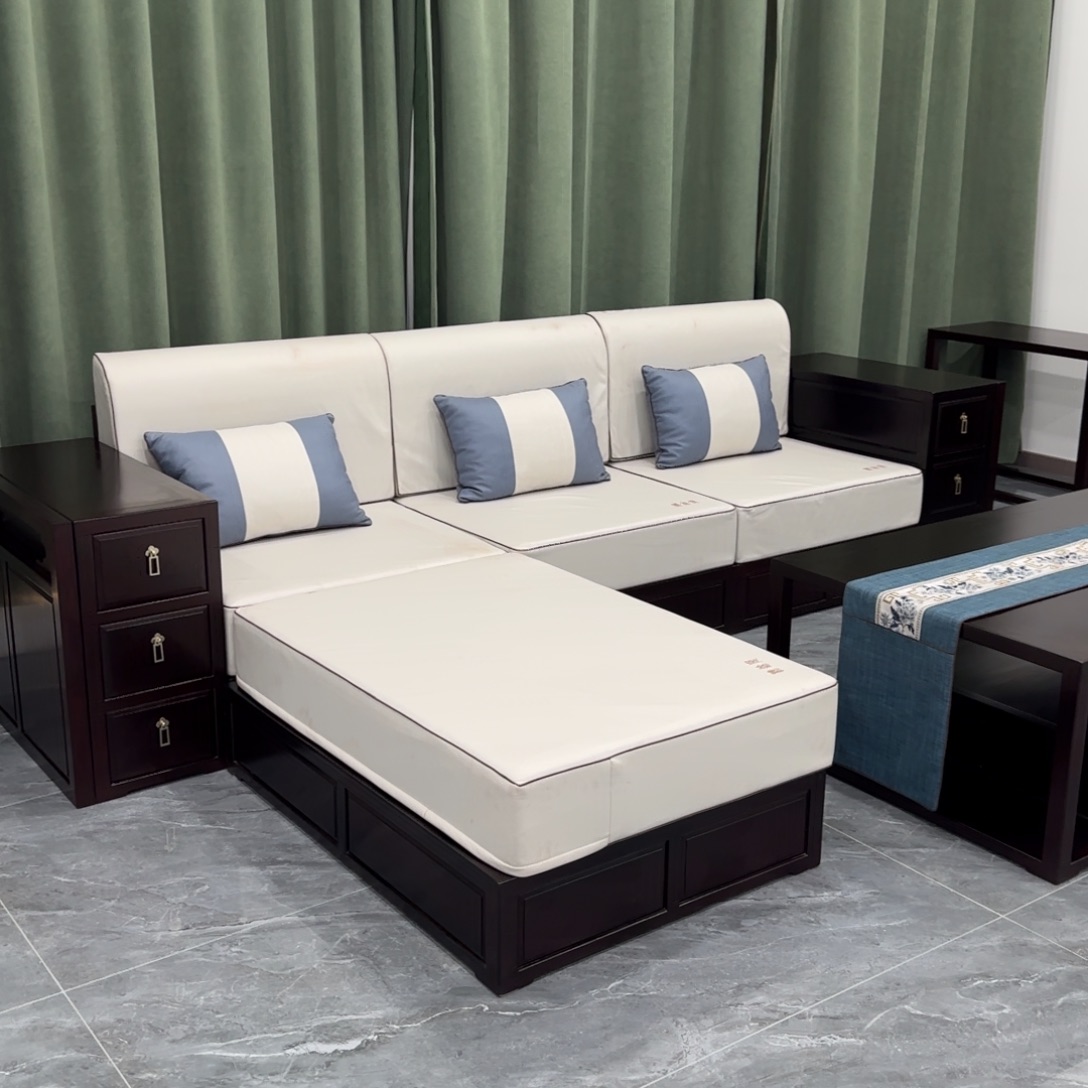 h***e书柜紫檀木类雅致沙发