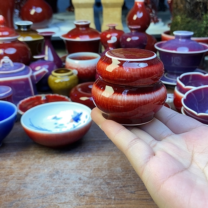 陶瓷景德镇名陶坊原矿郎红