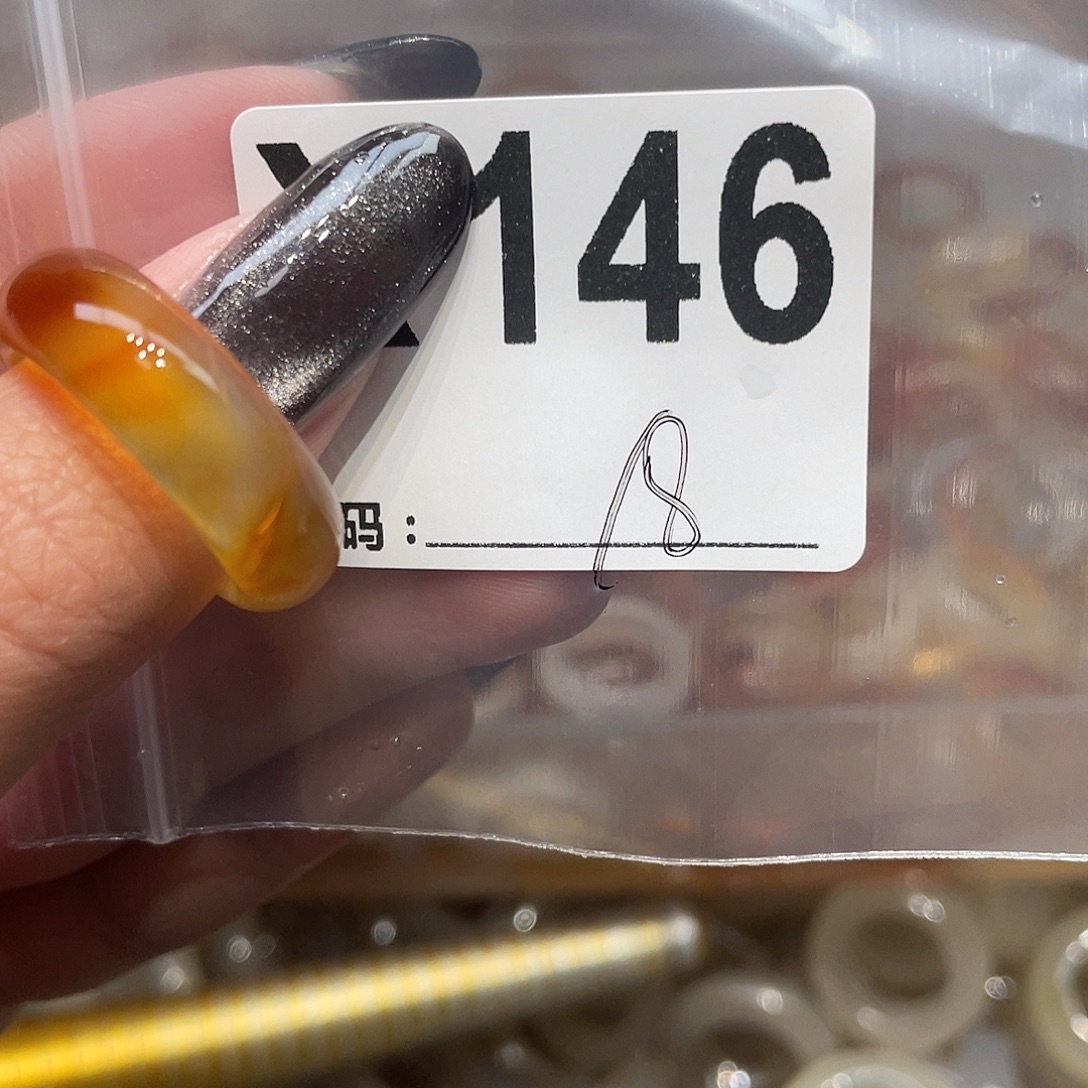 玛瑙/玉髓未镶嵌戒指146