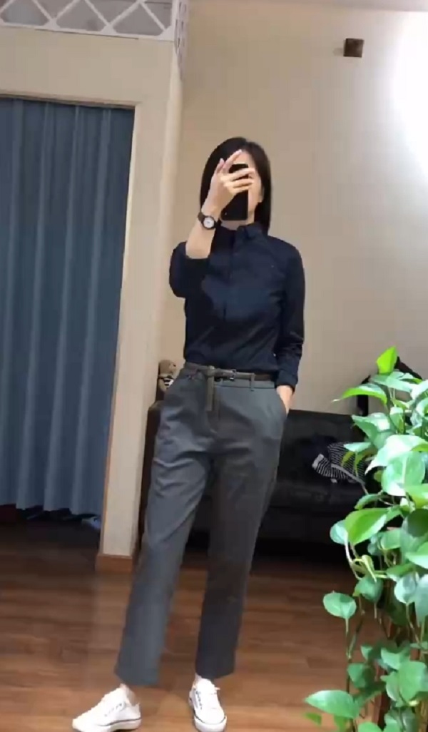 【女人空间生活馆】欧货品牌版裤经典洋气百搭西裤九分裤NRKJ109