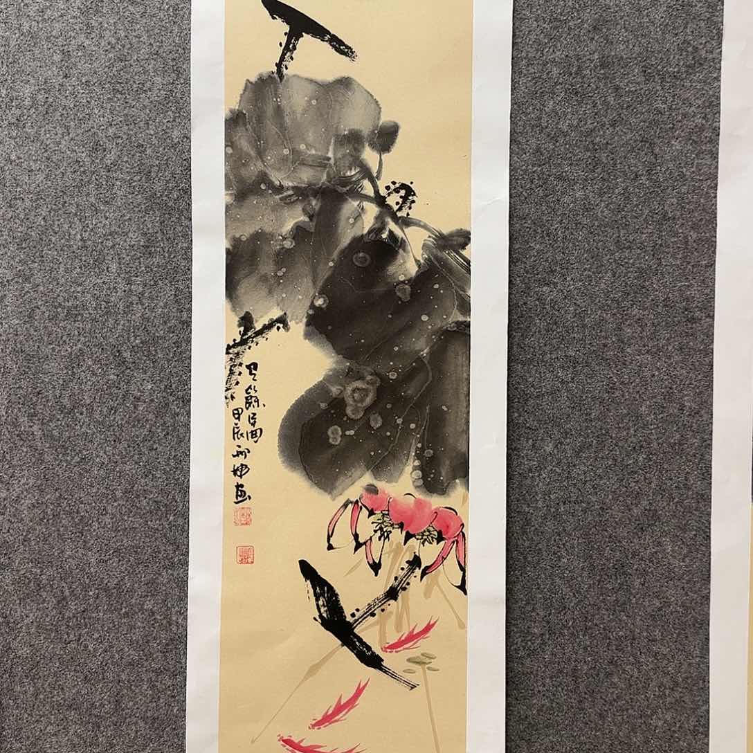 国画邢坤老师手绘作品