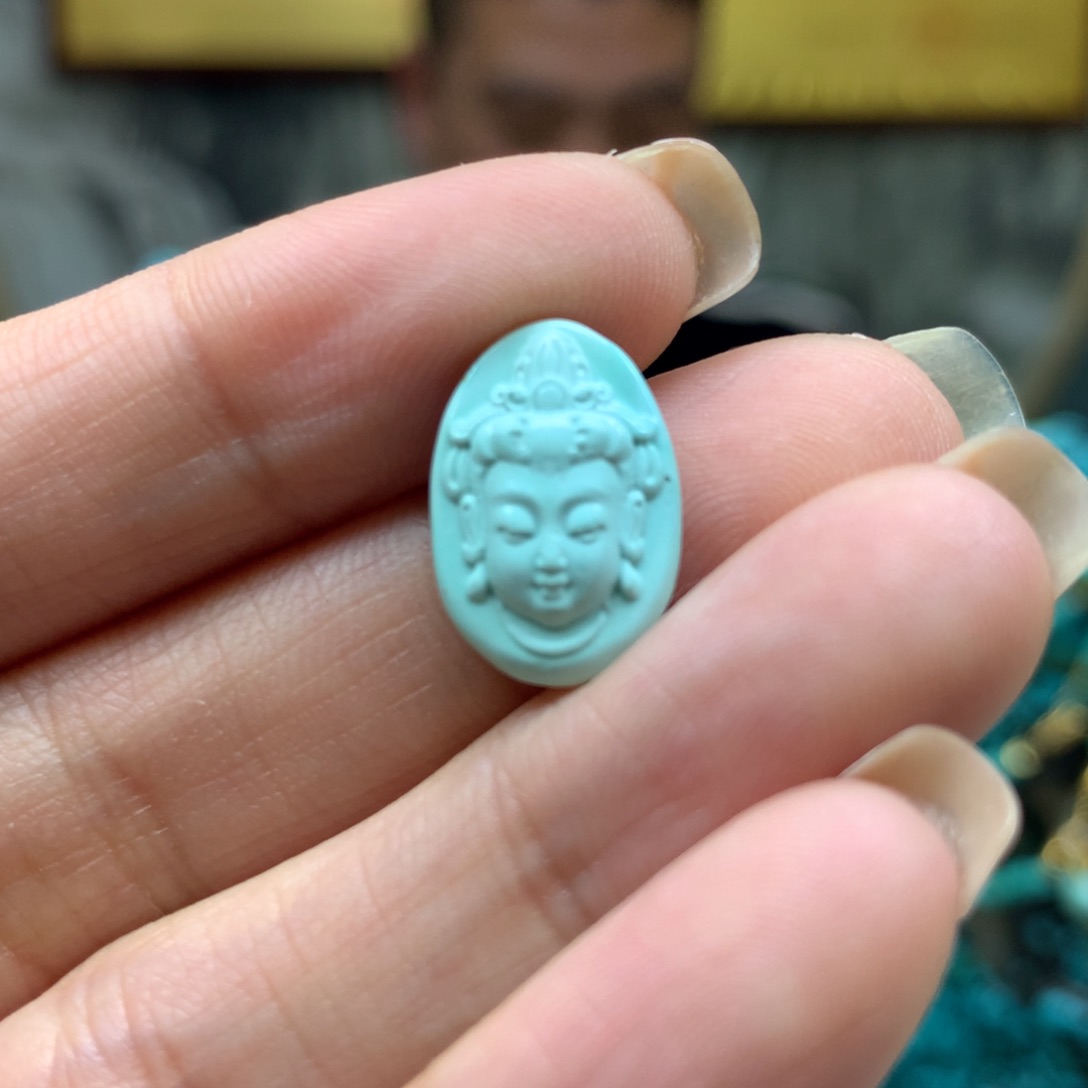 绿松石配饰未镶嵌