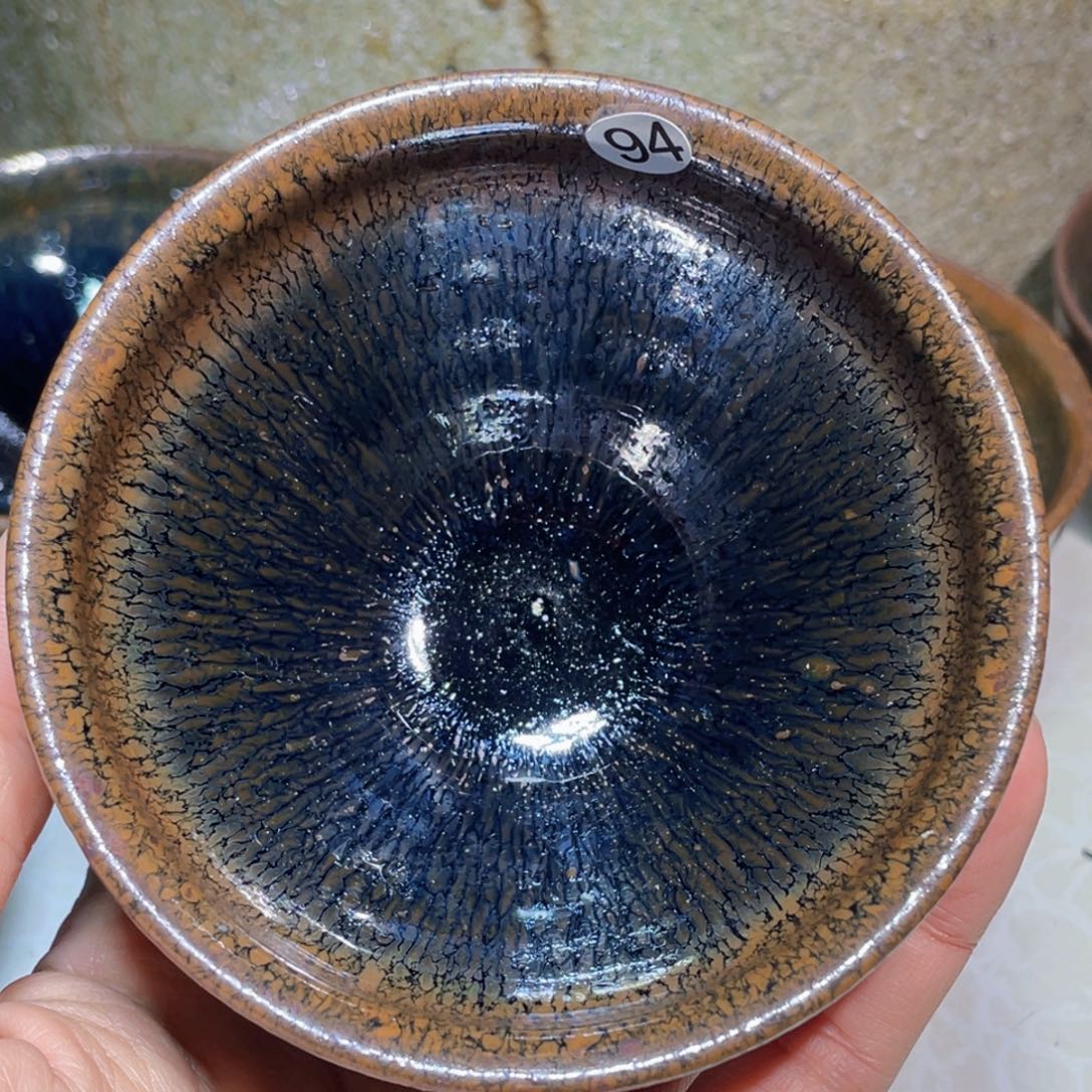 茶盏龙窑柴烧建盏窑