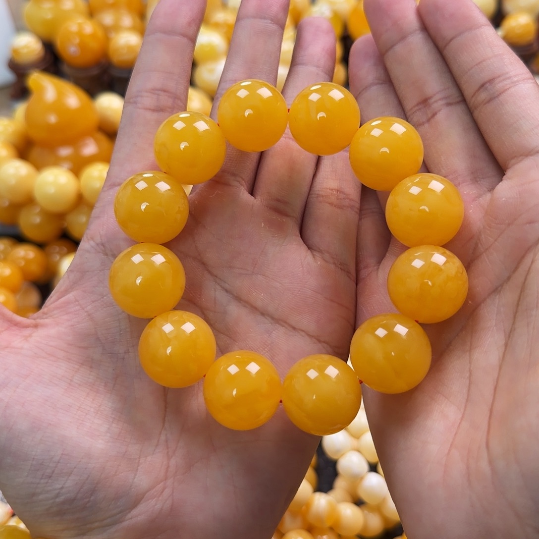 琥珀未镶嵌珠宝奇石20mm同料